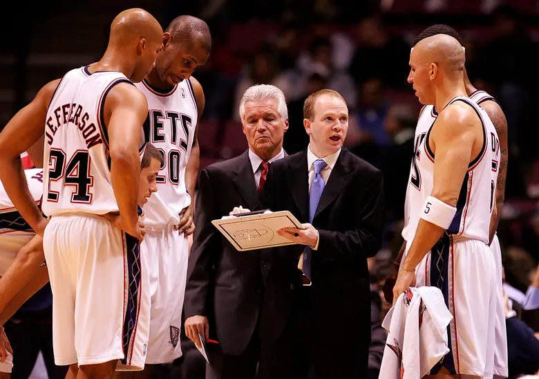 Lawrence Frank led the New Jersey Nets and mentored Rutgers EMBA student John Zisa.