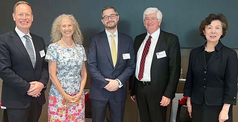 James Turner, Joanne Ciulla, Andy Blight, Mark Carawan, and Dean Lei Lei