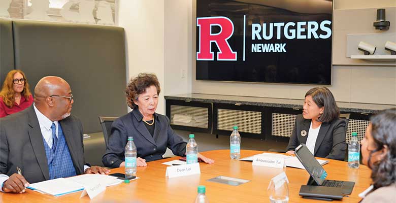 Rutgers Business School Dean Lei Lei 