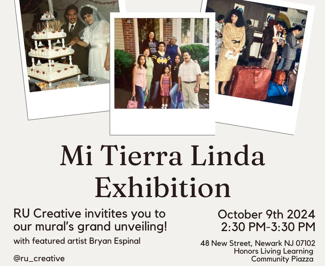 mi tierra linda exhibition flyer