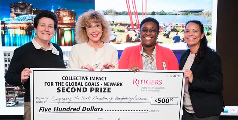 Rutgers Institute for Corporate Social Innovation holds a competition.
